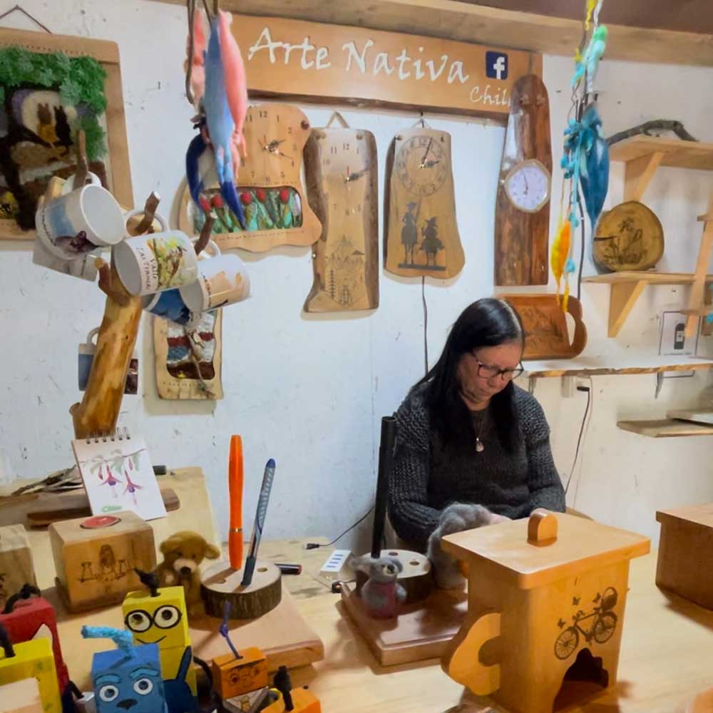 Arte Nativa. Artesanías en Valle Las Trancas