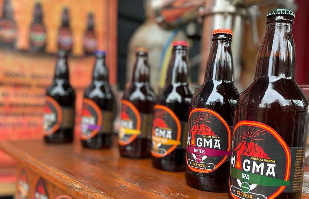 Cerveza Magma. Cerveza artesanal en el Valle Las Trancas