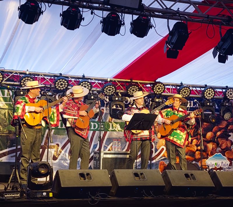 Los huasos quincheros en la Fiesta de la Avellana