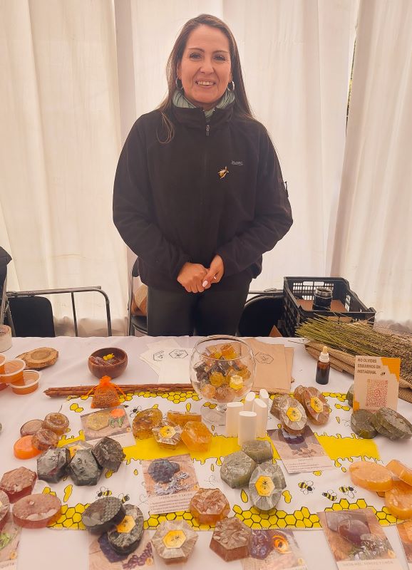 Cosméticos Natural Honey en Fiesta de la Avellana de Los Lleuques