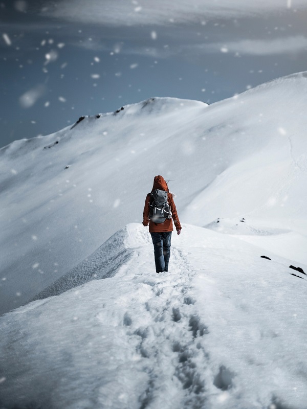 La nieve, hermosa pero riesgosa