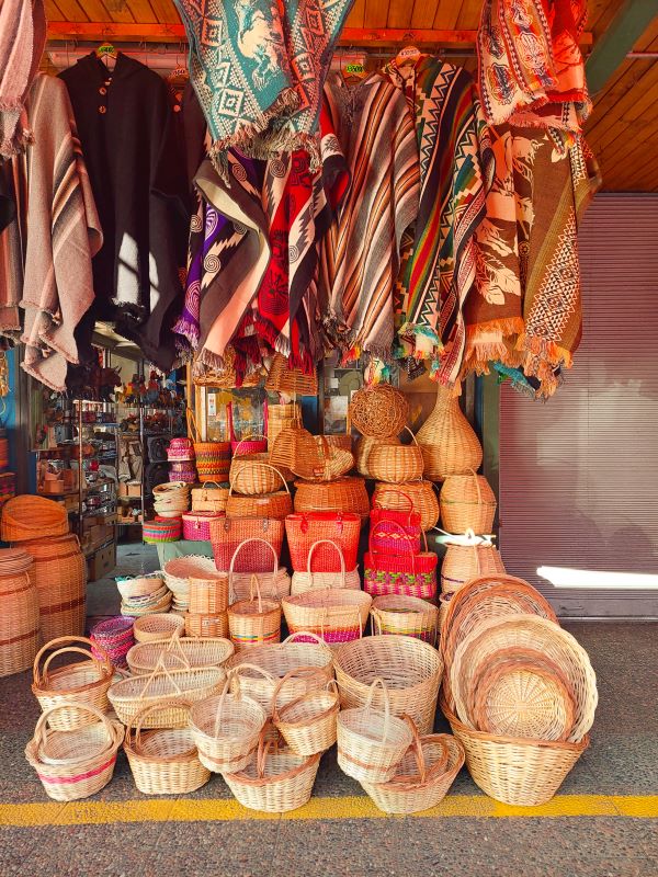 Artesanías Mercado de Chillán