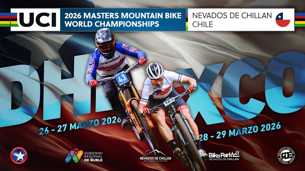 Todo lo que necesitas saber sobre el Mundial Máster UCI de Mountain Bike 2026 que se realizará en Nevados de Chillán
